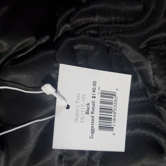 Anthropologie Deux Lux Quilted Tote Bag - Picture 5 of 9